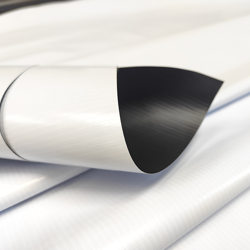 50m/80m Banner flex negru cu blocare a luminii ridicate