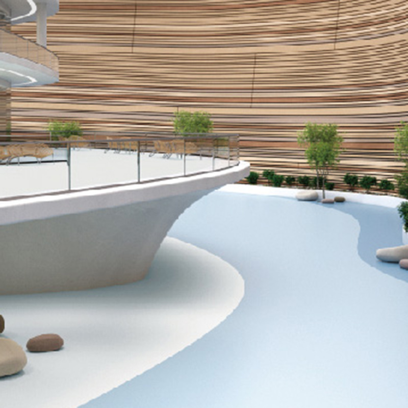 Acoperire cu poliuretan PUR pardoseală omogenă